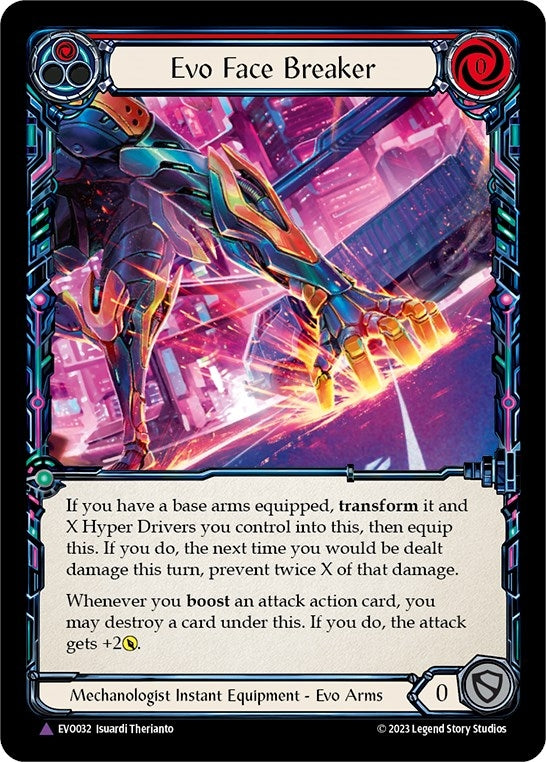 Image for Evo Face Breaker (Marvel) (Bright Lights) (EVO032) - Flesh and Blood TCG