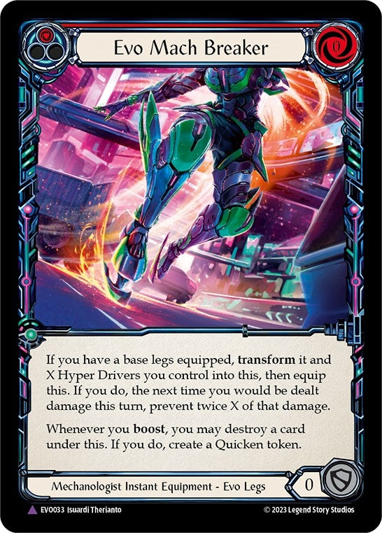 Image for Evo Mach Breaker (Marvel) (Bright Lights) (EVO033) - Flesh and Blood TCG