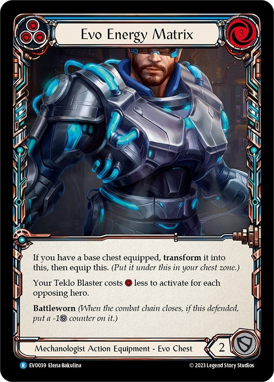 Image for Evo Energy Matrix (Bright Lights) (EVO039) - Flesh and Blood TCG