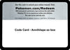 Image for Code Card - Annihilape ex box - Pokemon