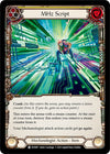 Image for MHz Script (Bright Lights) (EVO097) - Flesh and Blood TCG