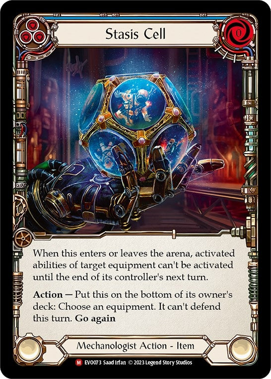 Image for Stasis Cell (Bright Lights) (EVO073) - Flesh and Blood TCG