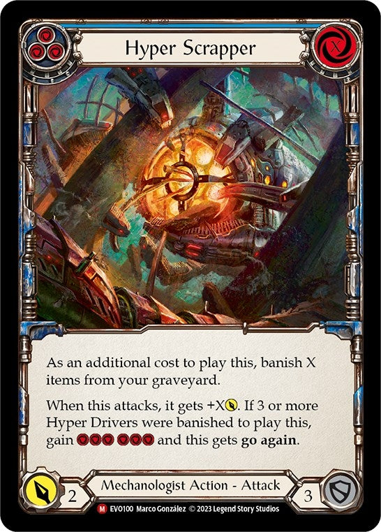Image for Hyper Scrapper (Bright Lights) (EVO100) - Flesh and Blood TCG