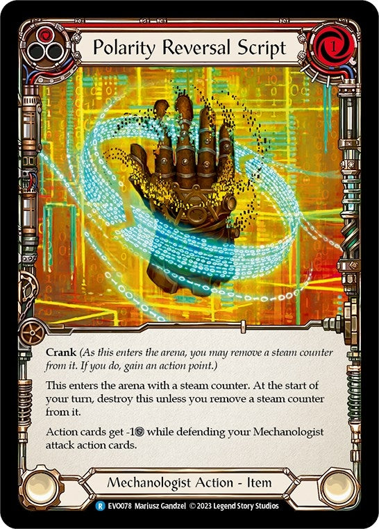 Image for Polarity Reversal Script (Bright Lights) (EVO078) - Flesh and Blood TCG