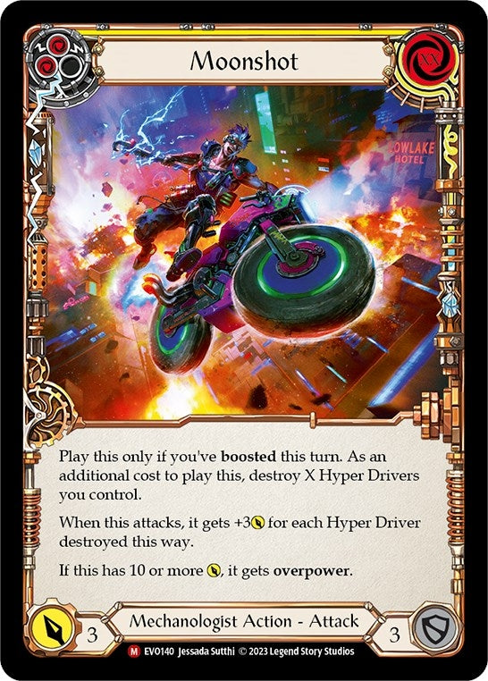 Image for Moonshot (Bright Lights) (EVO140) - Flesh and Blood TCG