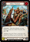 Image for Infuse Titanium (Red) (Bright Lights) (EVO123) - Flesh and Blood TCG
