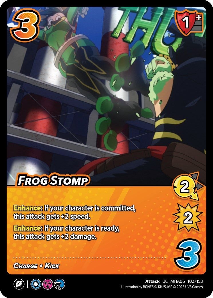 Image for Frog Stomp (UniVersus: My Hero Academia: Jet Burn) (102/153) - UniVersus
