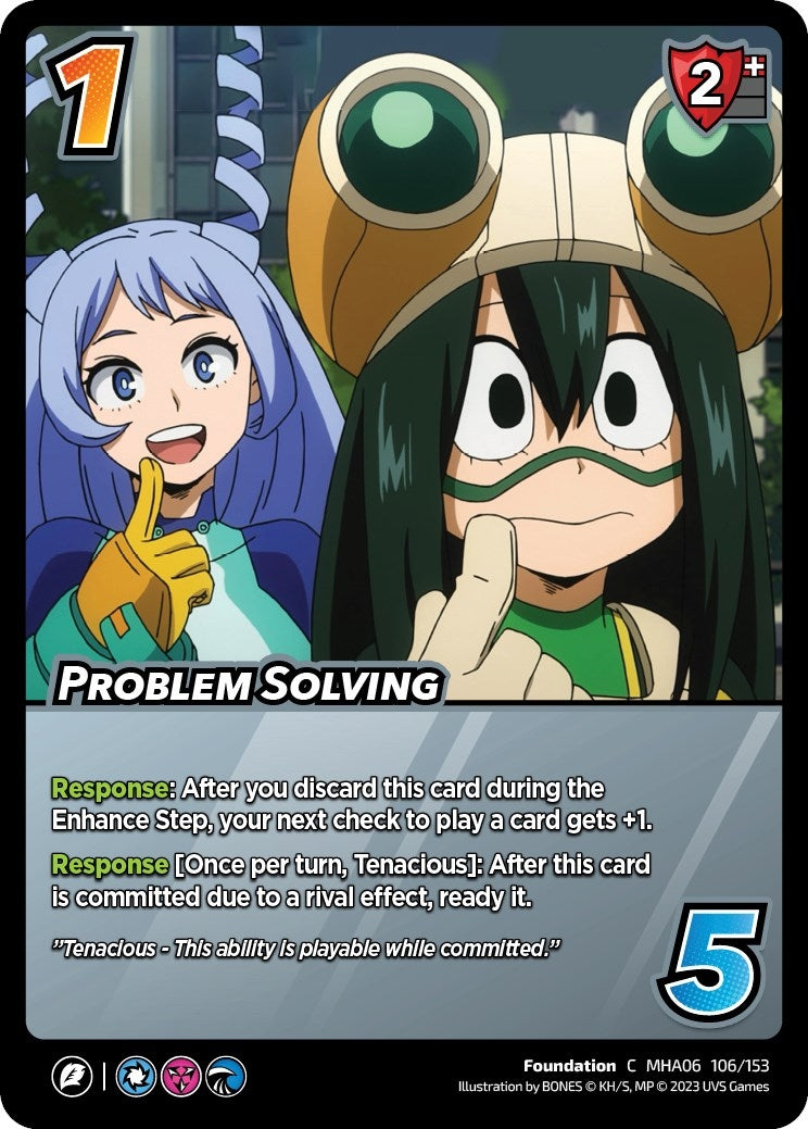Image for Problem Solving (UniVersus: My Hero Academia: Jet Burn) (106/153) - UniVersus