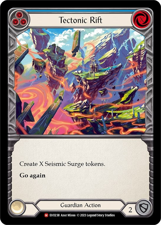 Image for Tectonic Rift (Bright Lights) (EVO238) - Flesh and Blood TCG