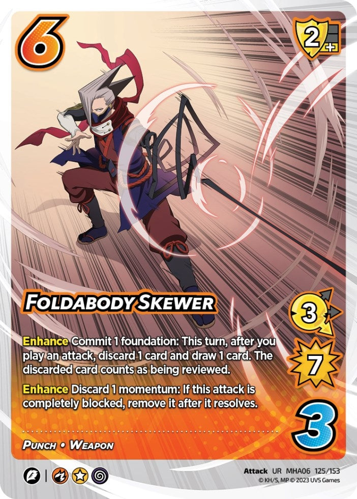 Image for Foldabody Skewer (UniVersus: My Hero Academia: Jet Burn) (125/153) - UniVersus