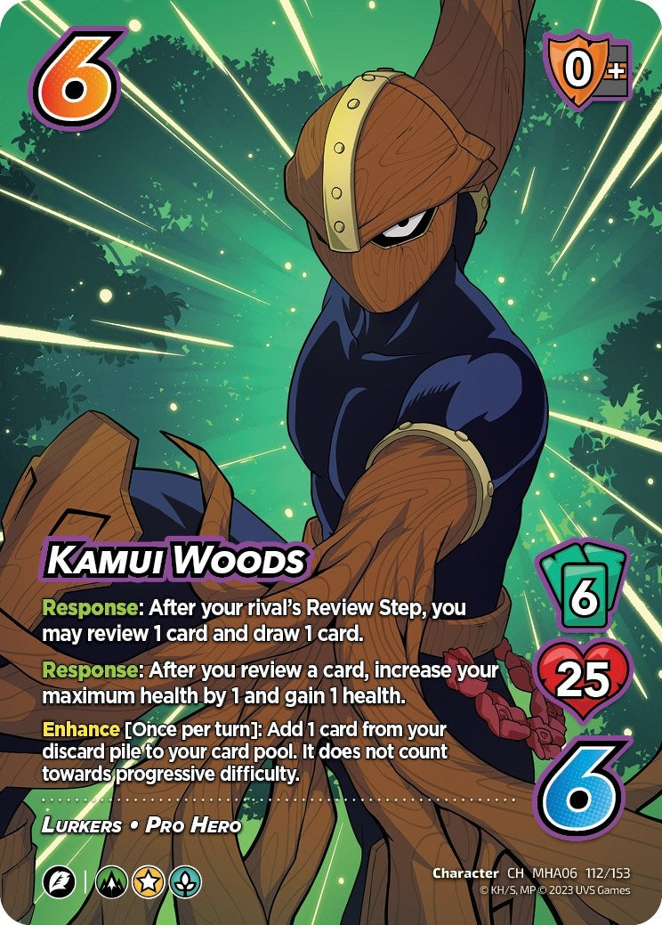 Image for Kamui Woods (UniVersus: My Hero Academia: Jet Burn) (112/153) - UniVersus