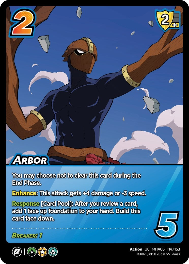 Image for Arbor (UniVersus: My Hero Academia: Jet Burn) (114/153) - UniVersus