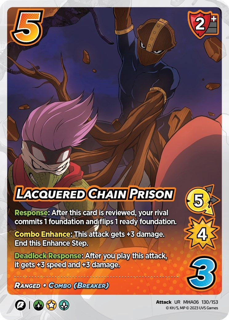 Image for Lacquered Chain Prison (UniVersus: My Hero Academia: Jet Burn) (130/153) - UniVersus