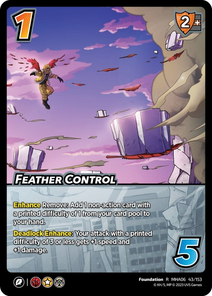 Image for Feather Control (UniVersus: My Hero Academia: Jet Burn) (43/153) - UniVersus
