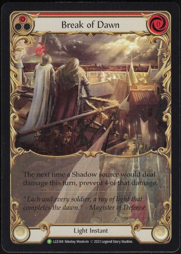 Image for Break of Dawn (Red) - LGS169 (Flesh and Blood: Promo Cards) (LGS169) - Flesh and Blood TCG