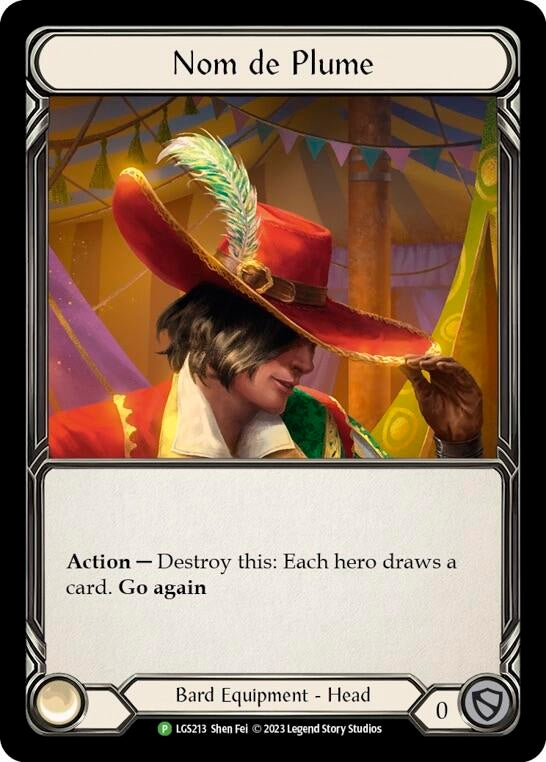 Image for Nom de Plume - LGS213 (Flesh and Blood: Promo Cards) (LGS213) - Flesh and Blood TCG