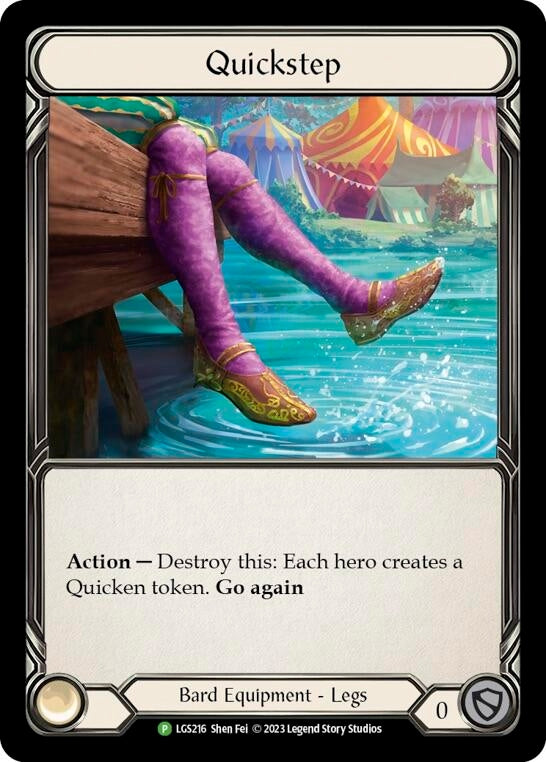 Image for Quickstep - LGS216 (Flesh and Blood: Promo Cards) (LGS216) - Flesh and Blood TCG