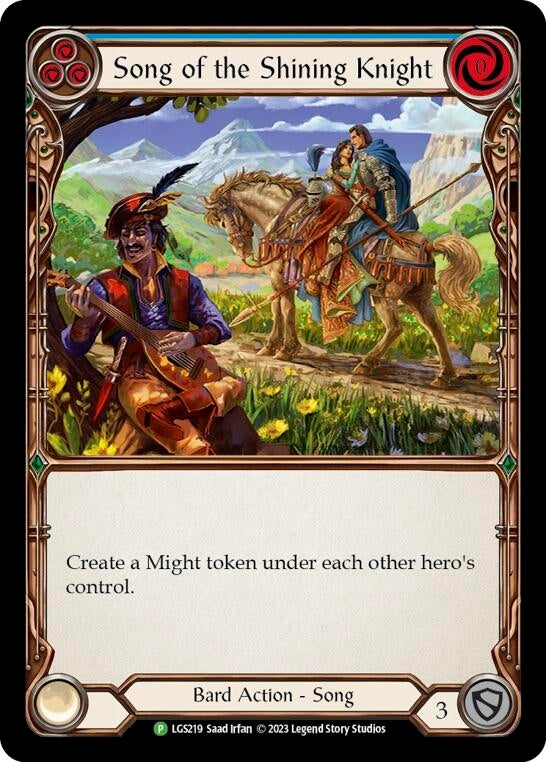 Image for Song of the Shining Knight - LGS219 (Flesh and Blood: Promo Cards) (LGS219) - Flesh and Blood TCG
