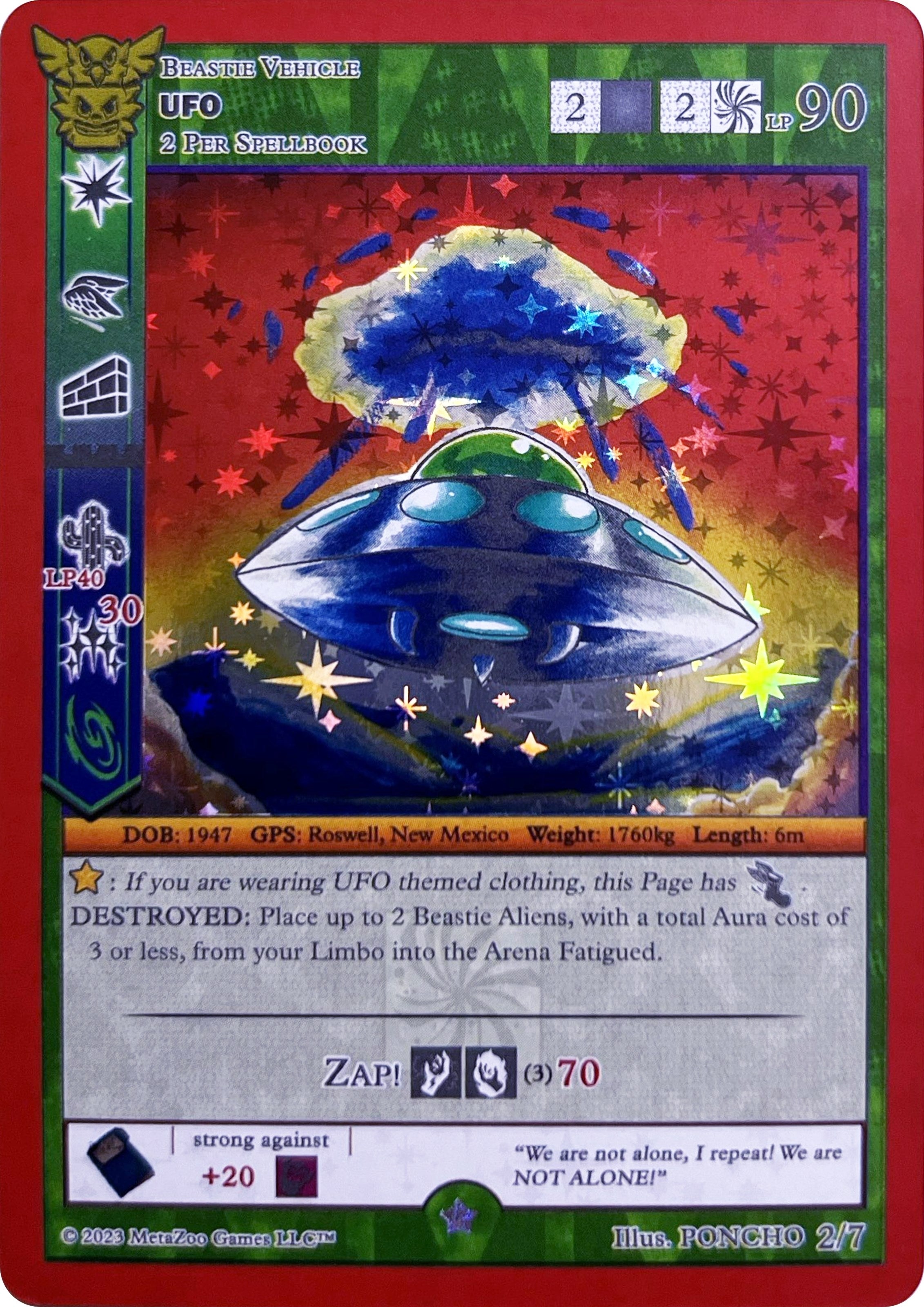 Image for UFO (Disclosure Pack Promos) (Miscellaneous Promos) (2/7) - MetaZoo