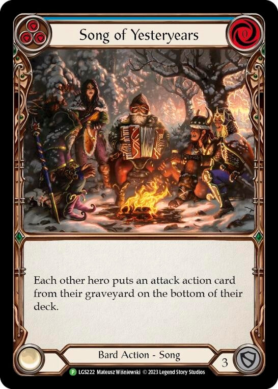 Image for Song of Yesteryears - LGS222 (Flesh and Blood: Promo Cards) (LGS222) - Flesh and Blood TCG