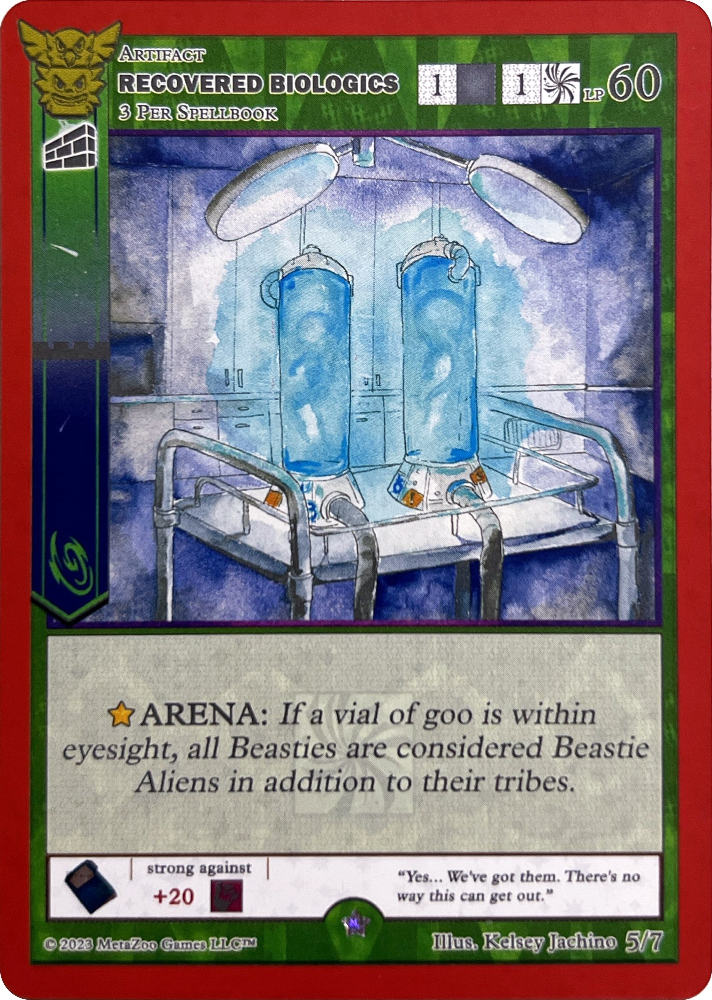Image for Recovered Biologics (Disclosure Pack Promos) (Miscellaneous Promos) (5/7) - MetaZoo