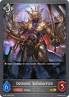 Image for Demonic Simulacrum (BP02: Reign of Bahamut) (BP02-106EN) - Shadowverse: Evolve