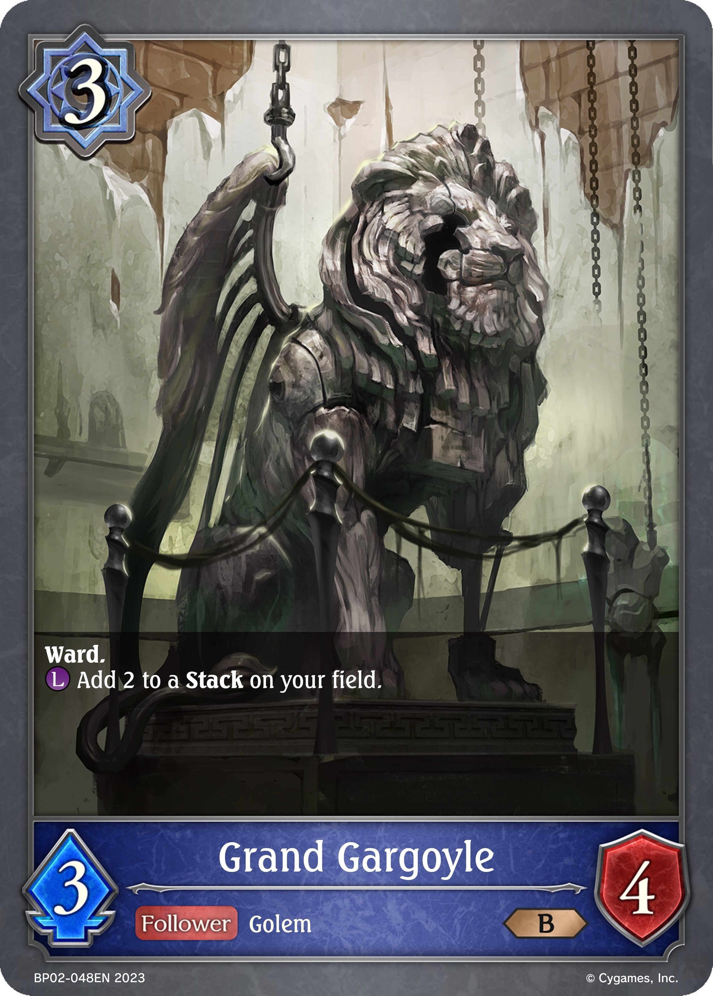 Image for Grand Gargoyle (BP02: Reign of Bahamut) (BP02-048EN) - Shadowverse: Evolve