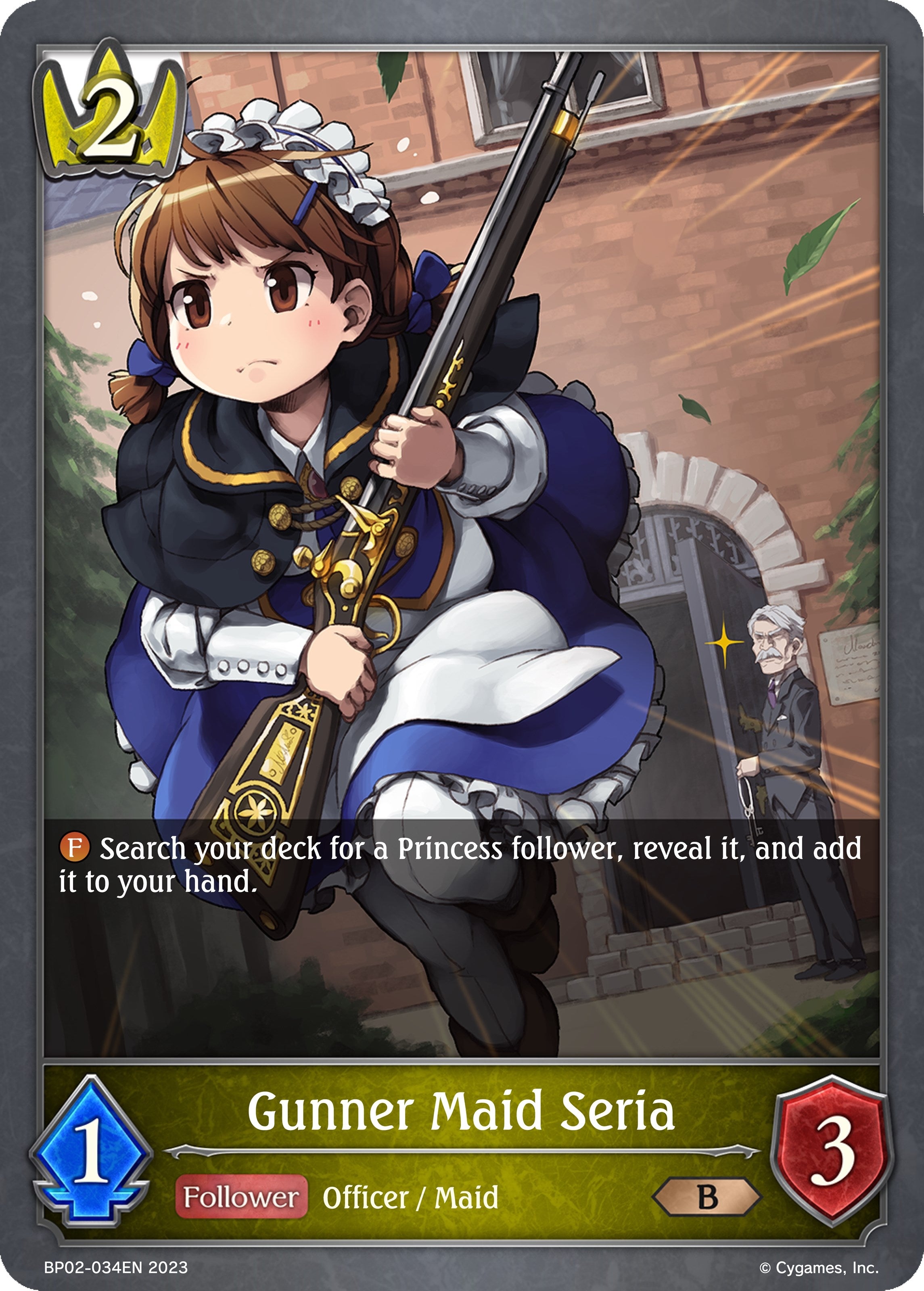 Image for Gunner Maid Seria (BP02: Reign of Bahamut) (BP02-034EN) - Shadowverse: Evolve