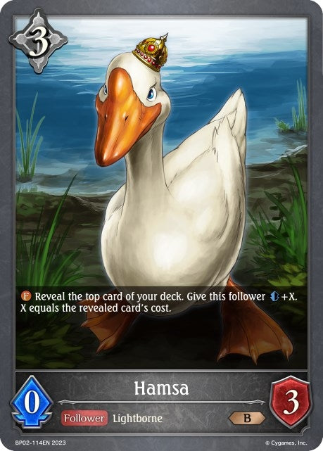 Image for Hamsa (BP02: Reign of Bahamut) (BP02-114EN) - Shadowverse: Evolve