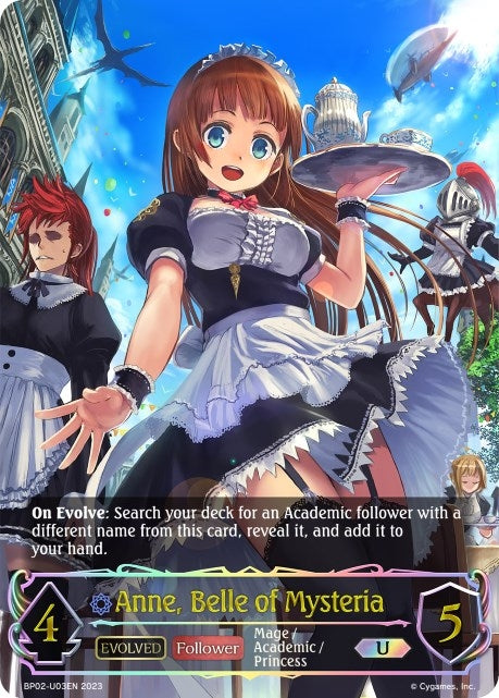 Image for Anne, Belle of Mysteria (Evolved) (U) (BP02: Reign of Bahamut) (BP02-U03EN) - Shadowverse: Evolve