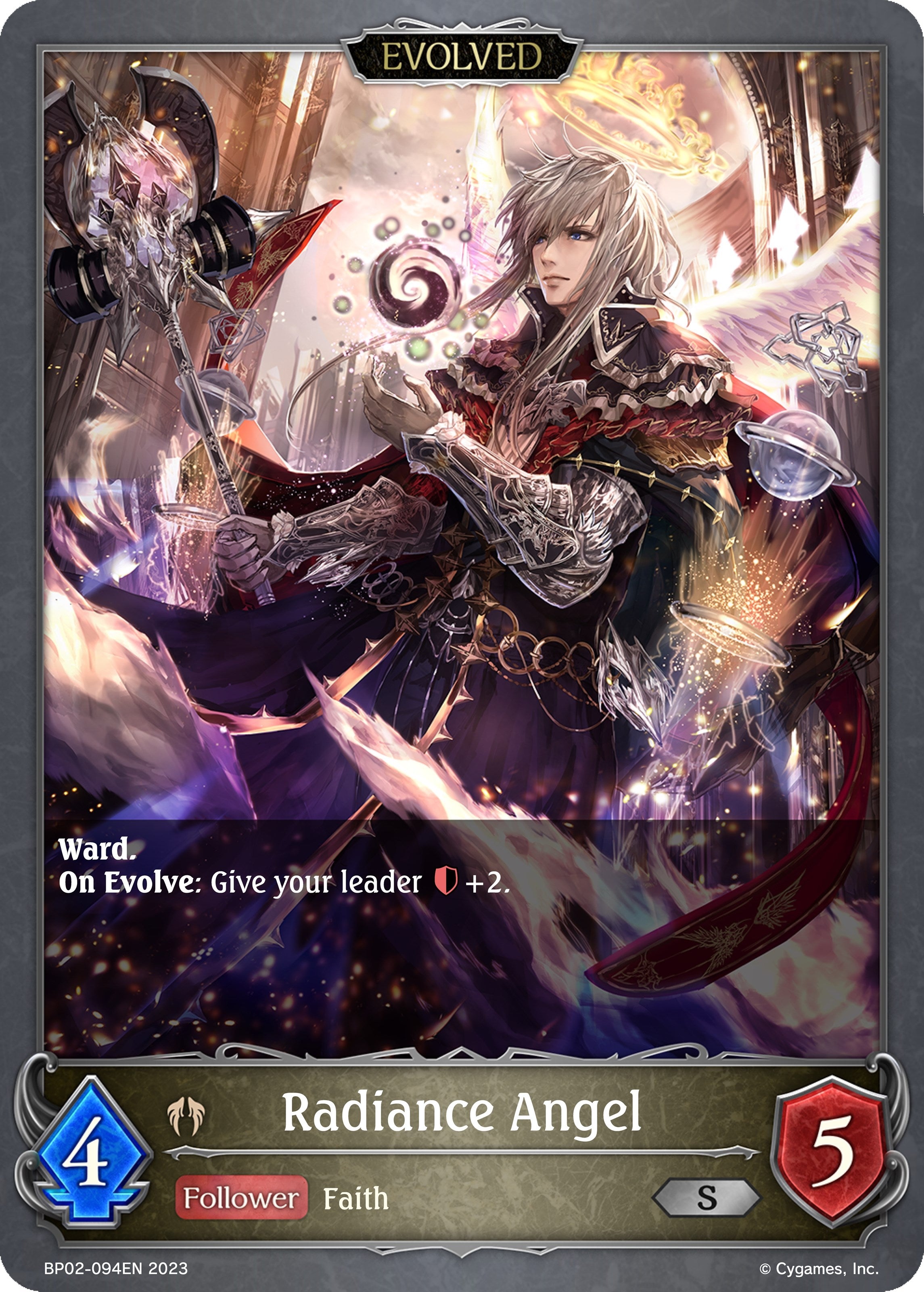 Image for Radiance Angel (Evolved) (BP02: Reign of Bahamut) (BP02-094EN) - Shadowverse: Evolve