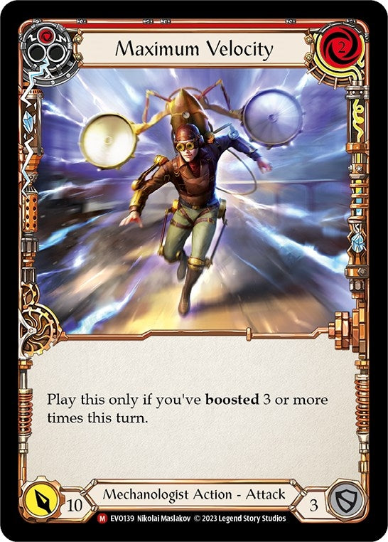 Image for Maximum Velocity (Bright Lights) (EVO139) - Flesh and Blood TCG