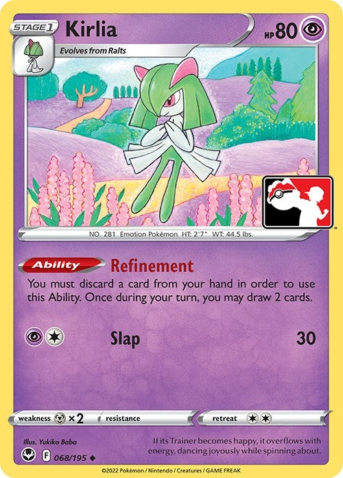 Image for Kirlia (Prize Pack Series Cards) (068/195) - Pokemon
