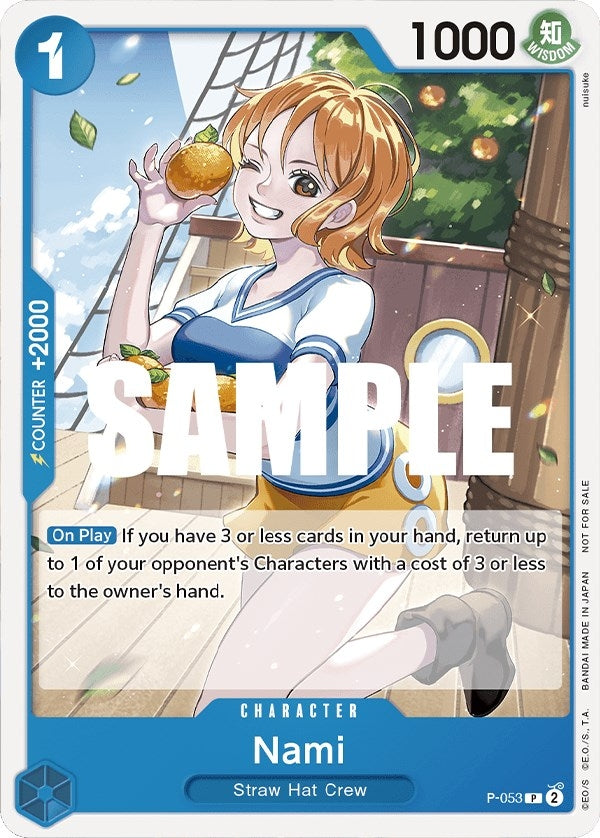 Image for Nami (Sealed Battle Kit Vol. 1) (One Piece Promotion Cards) (P-053) - One Piece Card Game