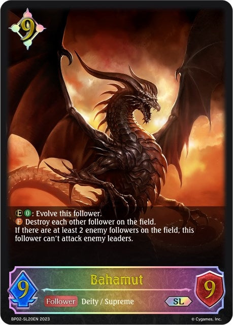 Image for Bahamut (SL) (BP02: Reign of Bahamut) (BP02-SL20EN) - Shadowverse: Evolve