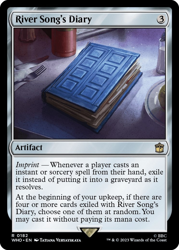 Image for River Song's Diary (Universes Beyond: Doctor Who) (182) - Magic: The Gathering