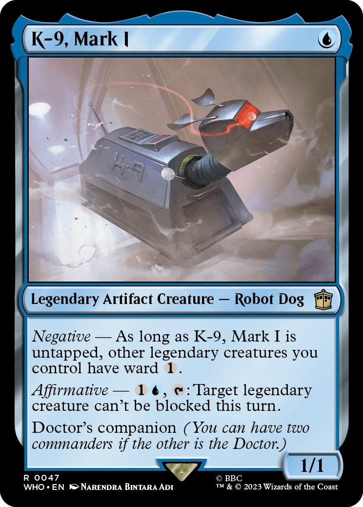 Image for K-9, Mark I (Universes Beyond: Doctor Who) (47) - Magic: The Gathering