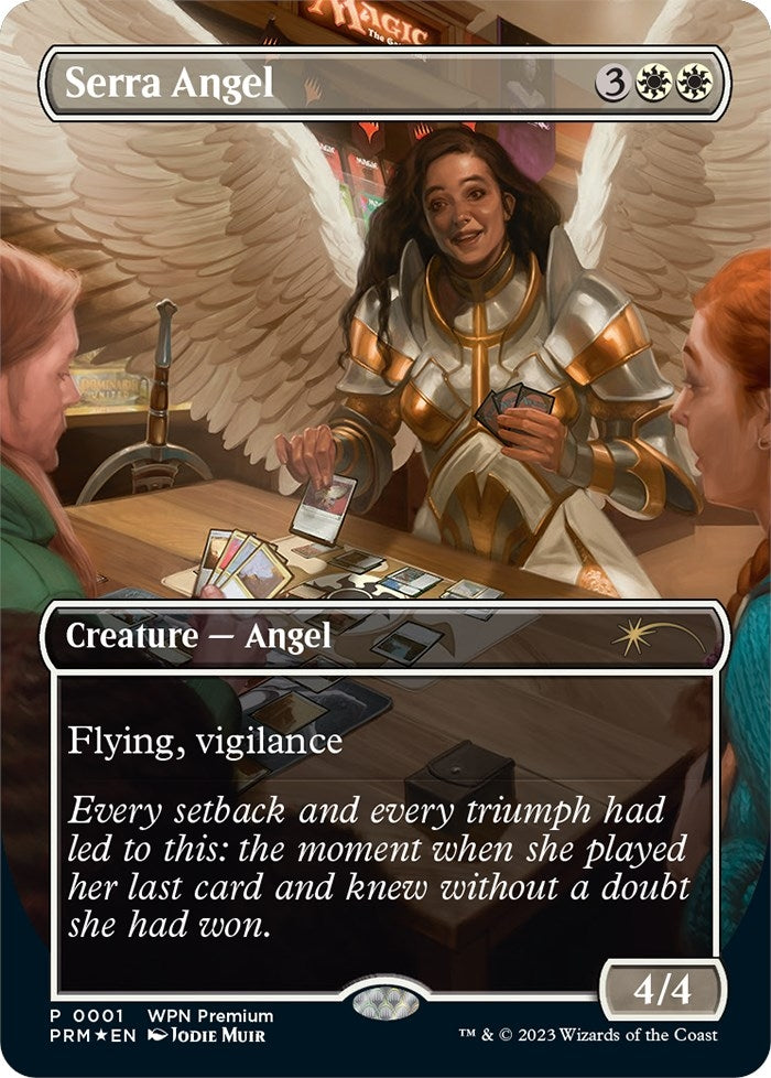 Image for Serra Angel (WPN & Gateway Promos) (1) - Magic: The Gathering