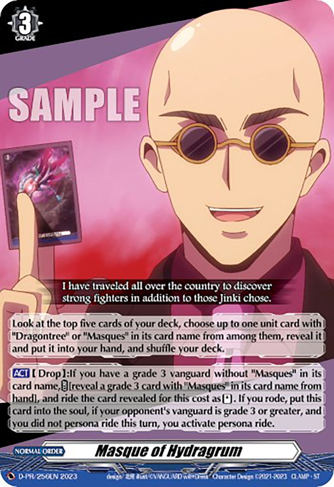 Image for Masque of Hydragrum (256) (D Promo Cards) (D-PR/256EN) - Cardfight Vanguard