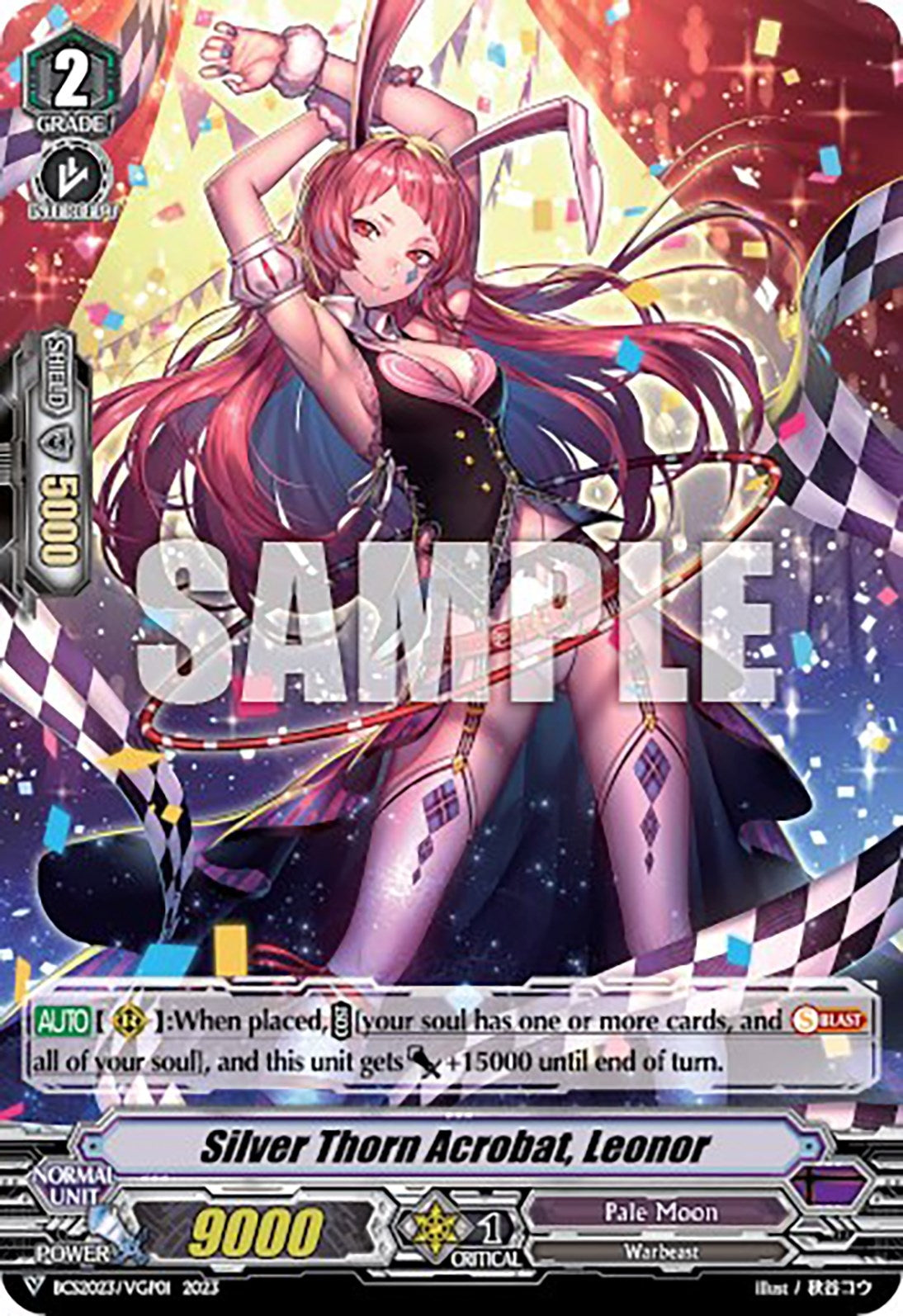 Image for Silver Thorn Acrobat, Leonor (Bushiroad Event Cards) (BCS2023/VGP01) - Cardfight Vanguard