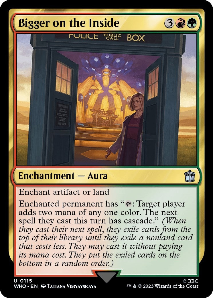 Image for Bigger on the Inside (Universes Beyond: Doctor Who) (115) - Magic: The Gathering