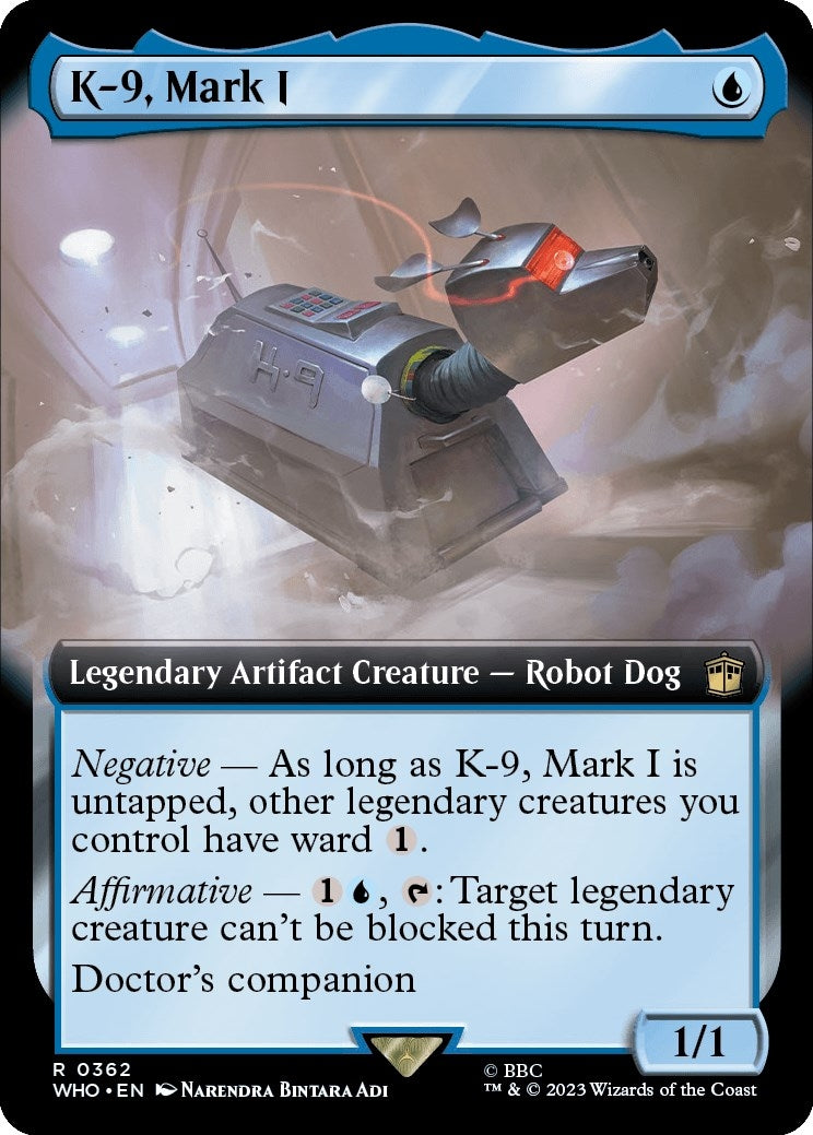 Image for K-9, Mark I (Extended Art) (Universes Beyond: Doctor Who) (362) - Magic: The Gathering