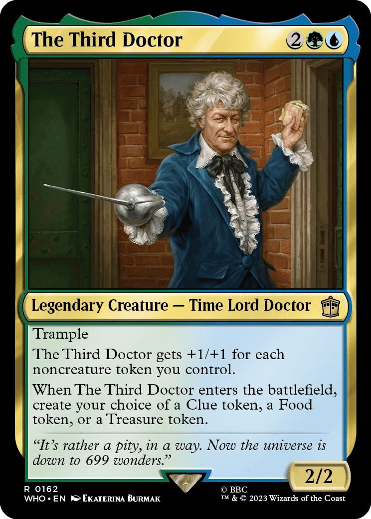 Image for The Third Doctor (Universes Beyond: Doctor Who) (162) - Magic: The Gathering