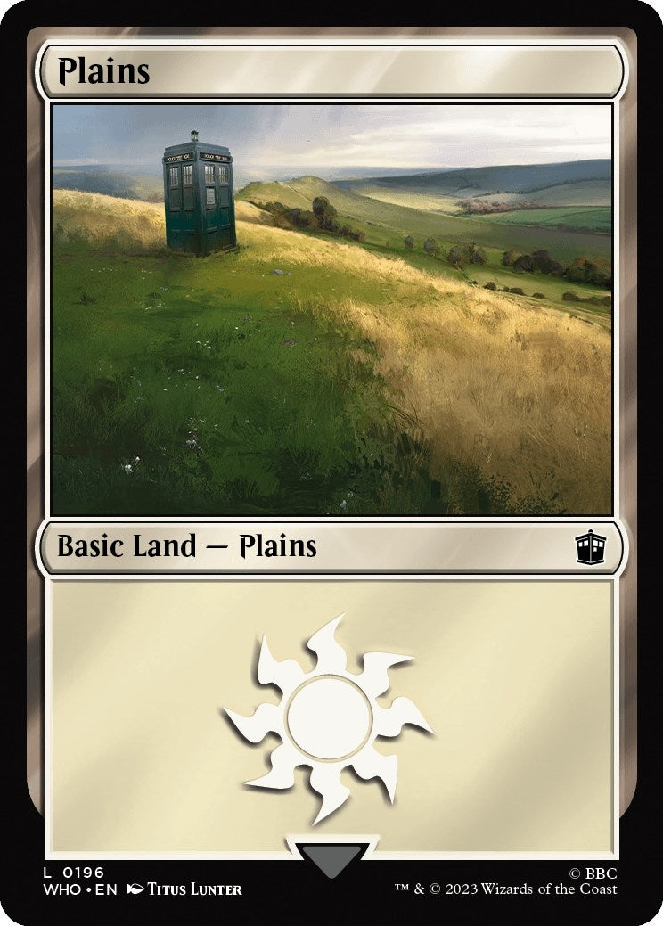 Image for Plains (0196) (Universes Beyond: Doctor Who) (196) - Magic: The Gathering