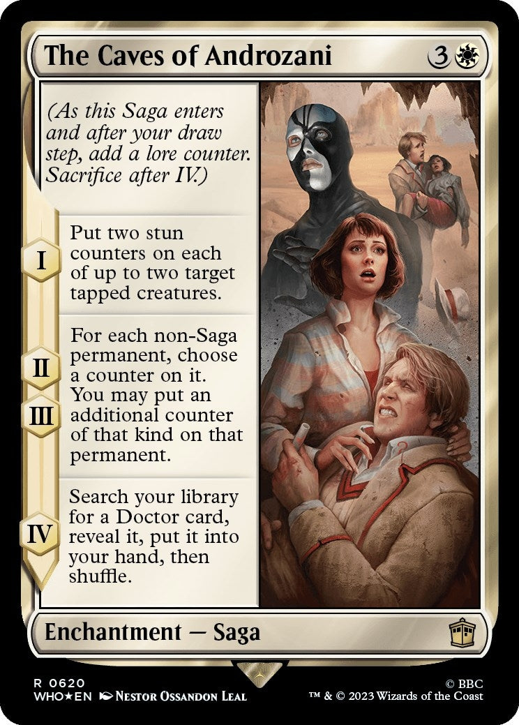 Image for The Caves of Androzani (Surge Foil) (Universes Beyond: Doctor Who) (620) - Magic: The Gathering