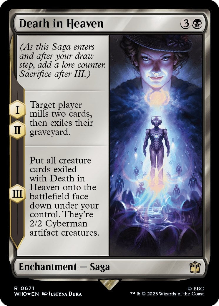 Image for Death in Heaven (Surge Foil) (Universes Beyond: Doctor Who) (671) - Magic: The Gathering