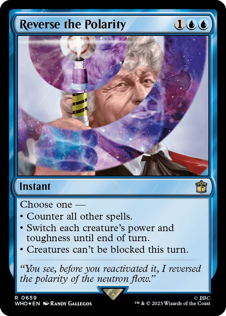 Image for Reverse the Polarity (Surge Foil) (Universes Beyond: Doctor Who) (659) - Magic: The Gathering