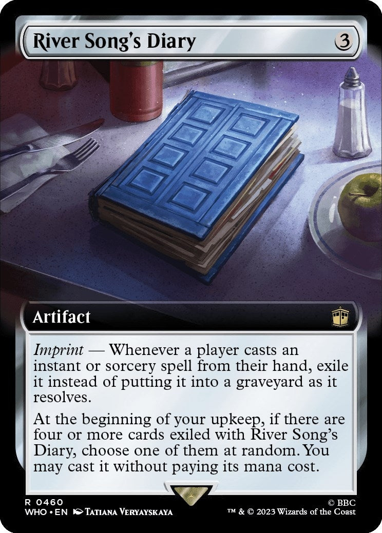 Image for River Song's Diary (Extended Art) (Universes Beyond: Doctor Who) (460) - Magic: The Gathering