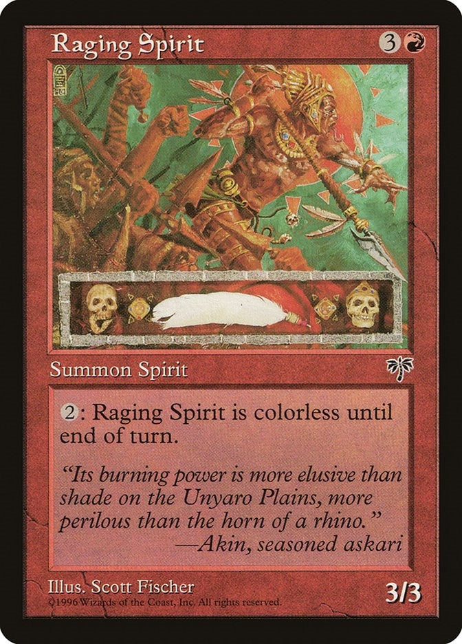 Image for Raging Spirit (Mirage) - Magic: The Gathering