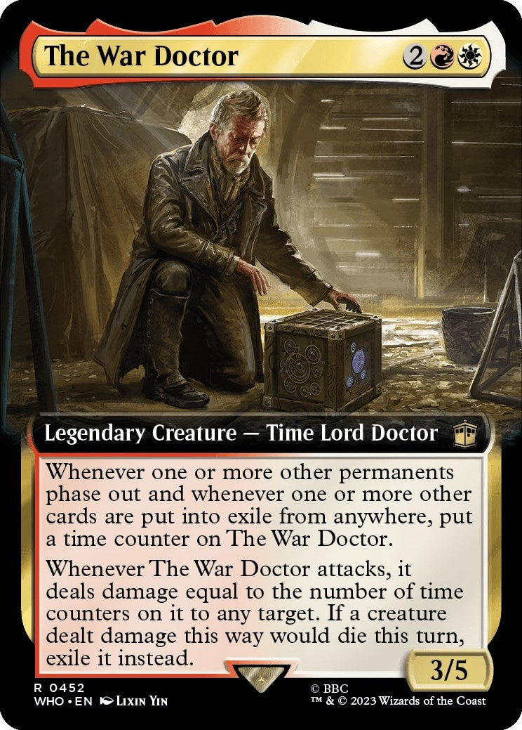Image for The War Doctor (Extended Art) (Universes Beyond: Doctor Who) (452) - Magic: The Gathering